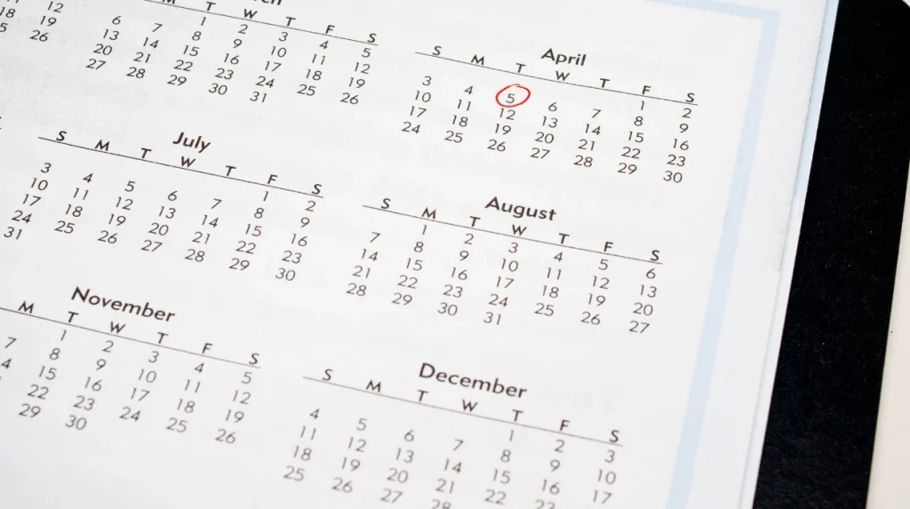 Deadlines and Dates for Tax Year Filing United Kingdom